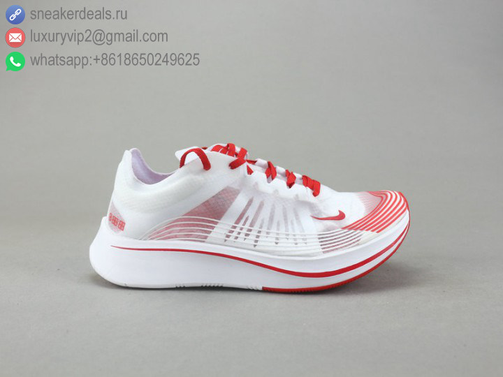 WMNS NIKE ZOOM FLY SP WOMEN RUNNING SHOES WHITE RED
